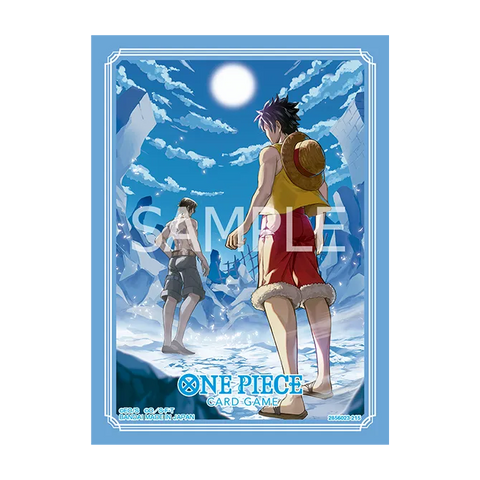 ONE PIECE 卡套-魯夫&艾斯