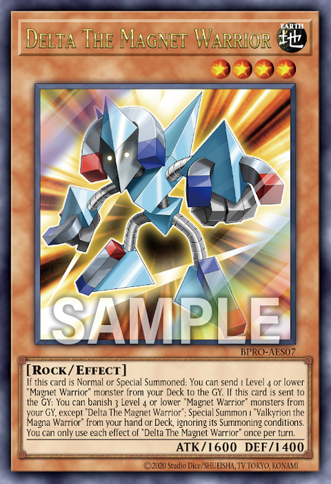 BPRO-AES07 (UR) Delta The Magnet Warrior