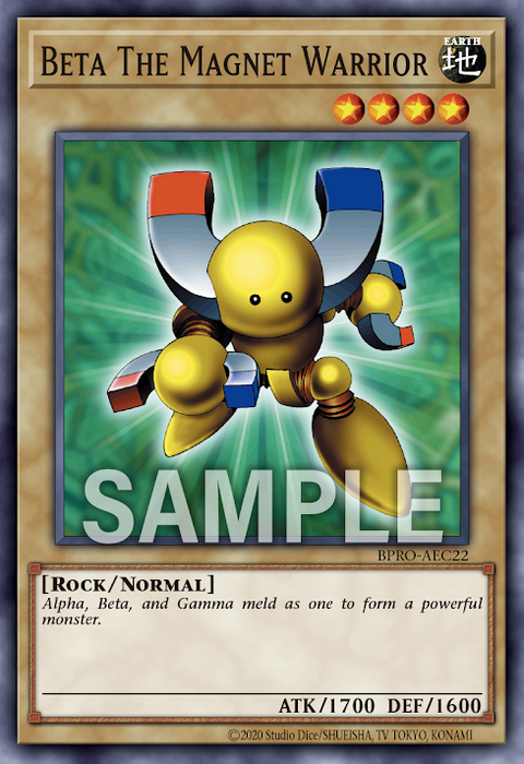 BPRO-AEC22 Beta the Magnet Warrior