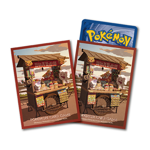 Pokemon - Deck Protector Sleeves - (火紅不倒翁&燭光靈&胖甜妮&小木靈) - 9346441 -