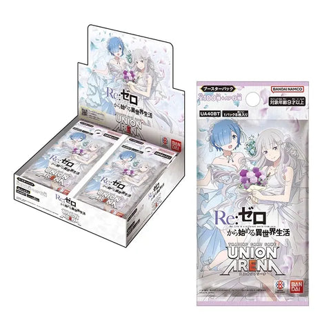 【UA40BT】UNION ARENA: Re:從零開始的異世界生活 補充包 盒裝 (再版)