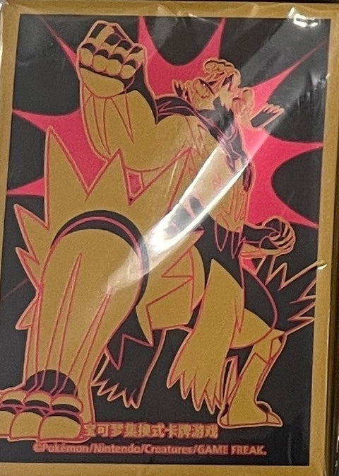 Pokémon 卡套- 藝術卡套 *60 一擊武道熊師