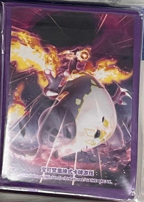 Pokémon 卡套- 藝術卡套 噴火龍 黎*64枚