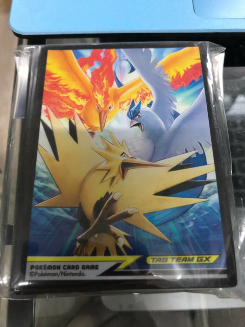 寶可夢卡套-三鳥*64枚