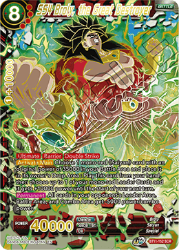 BT11-152 SS4 Broly, the Great Destroyer – playersclubtcg