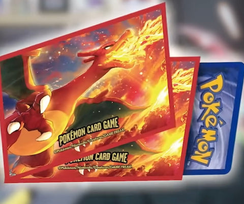 噴火龍頂級收藏箱-噴火龍卡套*60