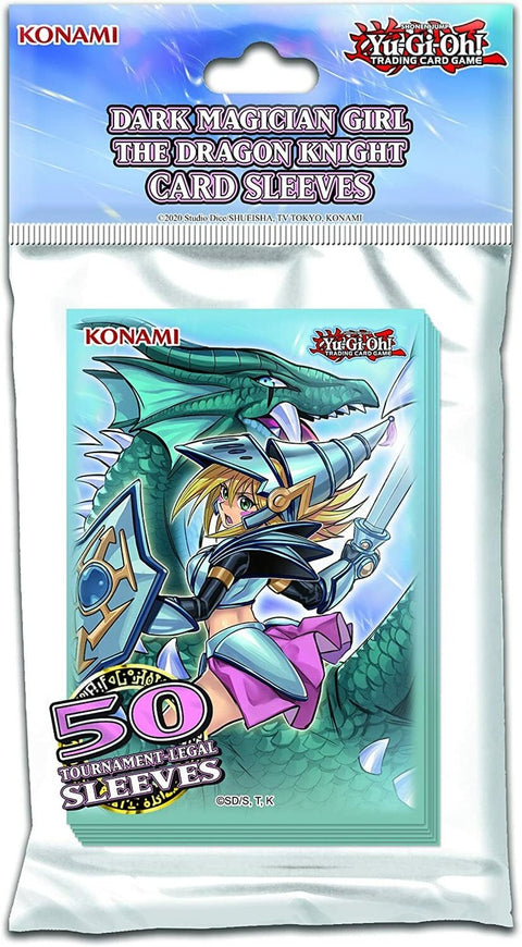 YU-GI-OH! Dark Magician Girl The Dragon Knight Sleeves (pack 50)