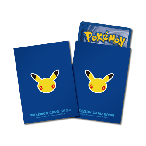 Pokemon 卡套- 造型卡套 - M6a - 30周年LOGO - 9419893 - *60