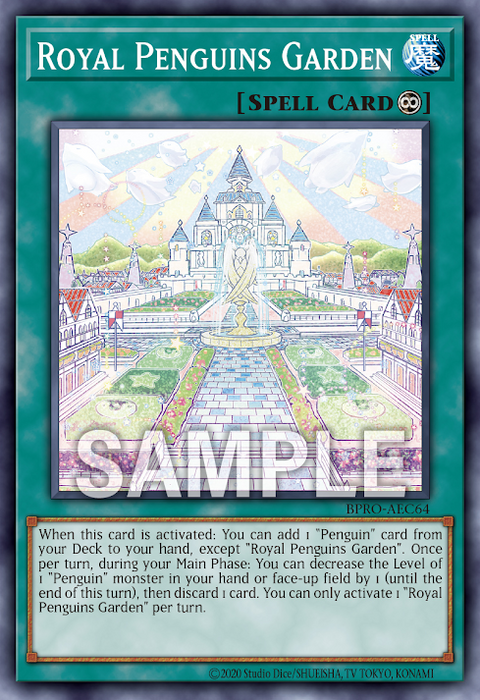 BPRO-AEC64 Royal Penguins Garden