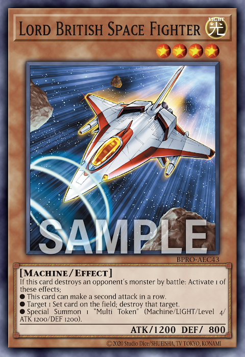 BPRO-AEC43 英國王太空戰機
