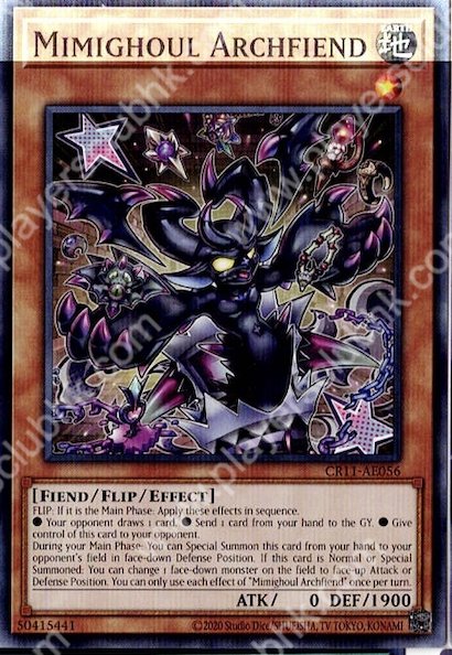 CR11-AE056 Mimighoul Archfiend(寶箱食屍鬼 惡魔)