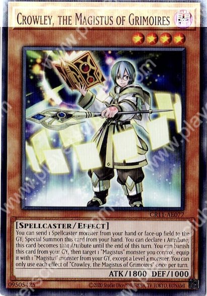 CR11-AE077 Crowley, the Magistus of Grimoires(法典的大賢者 克勞利)