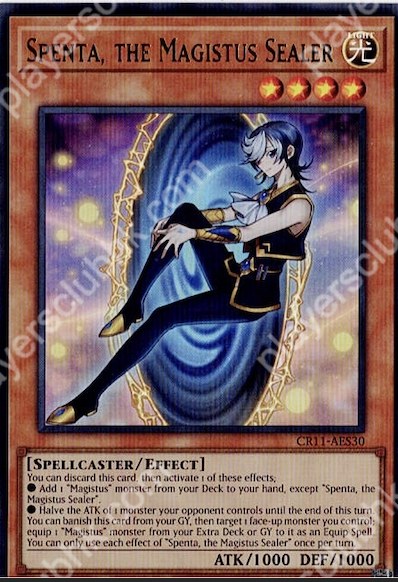 CR11-AES30 (UR)Spenta, the Magistus Sealer(封印的魔導士 斯布恩)