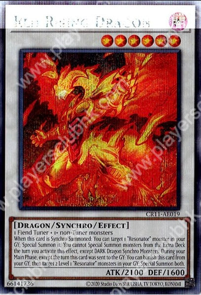 CR11-AE019 (SER)Red Rising Dragon(真紅昇龍)