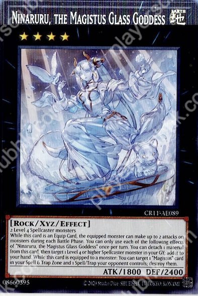 CR11-AE089 Ninaruru, the Magistus Glass Goddess(結晶的女神 寧阿魯魯)