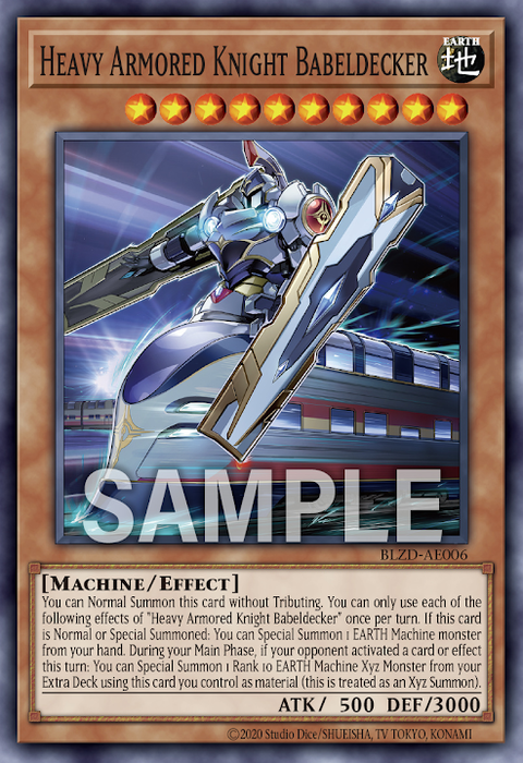 BLZD-AE006 Heavy Armored Knight Babeldecker(重裝騎士 巴別雙層列車)