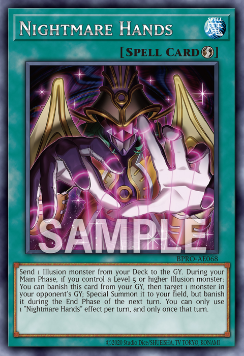 BPRO-AE068 (R)Nightmare Hands