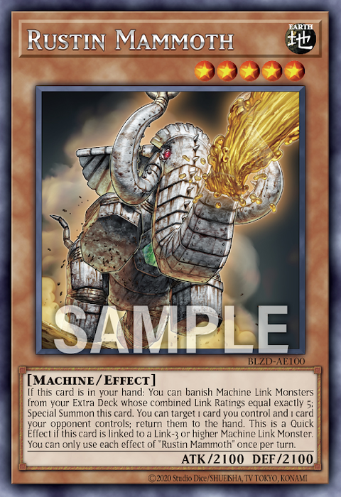 BLZD-AE100  (R)Rustin Mammoth
(鏽跡猛獁)