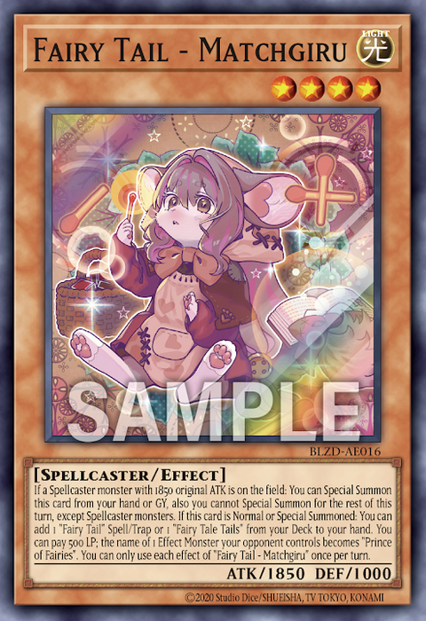 BLZD-AE016 (SR)Fairy Tail - Matchgiru(妖精傳姬 火柴女)