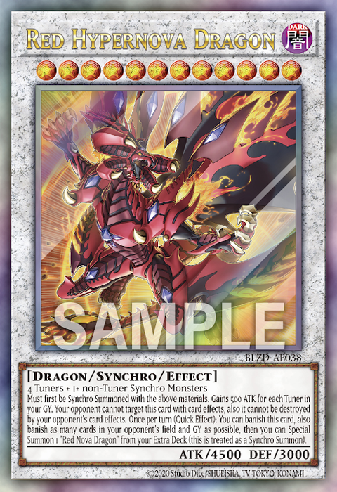 BLZD-AE038 (UTR)Red Hypernova Dragon(紅蓮極超新星龍)