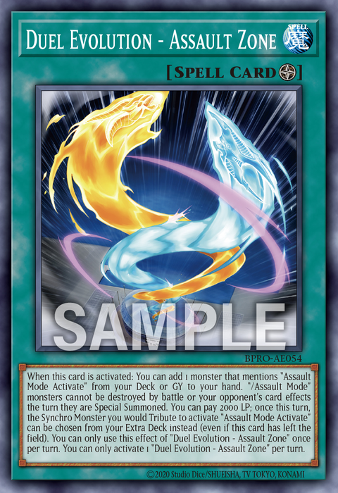 BPRO-AE054 Duel Evolution – Assault Zone