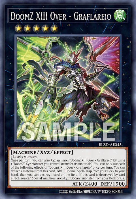 BLZD-AE045 (R)DoomZ XIII Over - Graflareio(終刻龍機XIII 古拉弗雷歐)