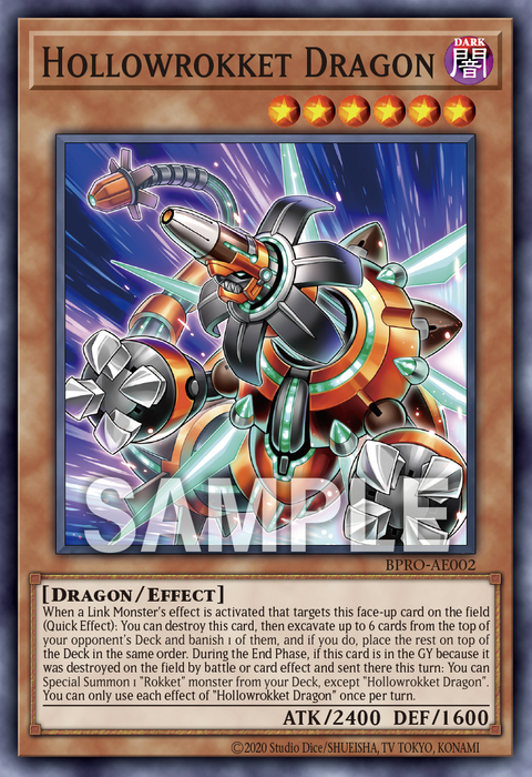 BPRO-AE002 Hollorrokket Dragon