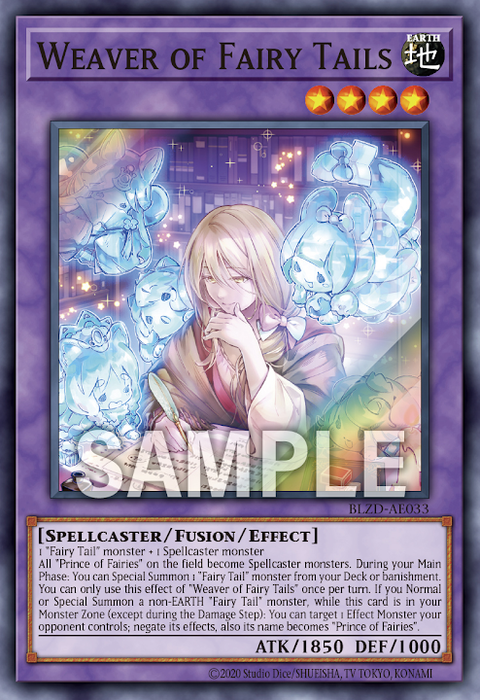 BLZD-AE033 (SR)Weaver of Fairy Tails(妖精傳姬的紡織者)