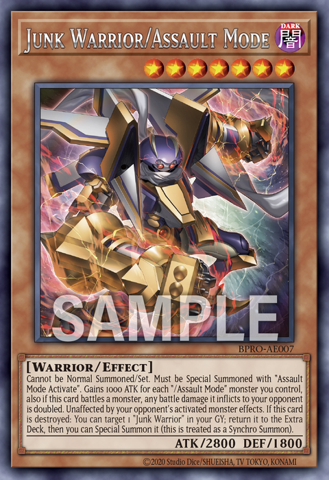 BPRO-AE007 (R)Junk Warrior/Assault Mode