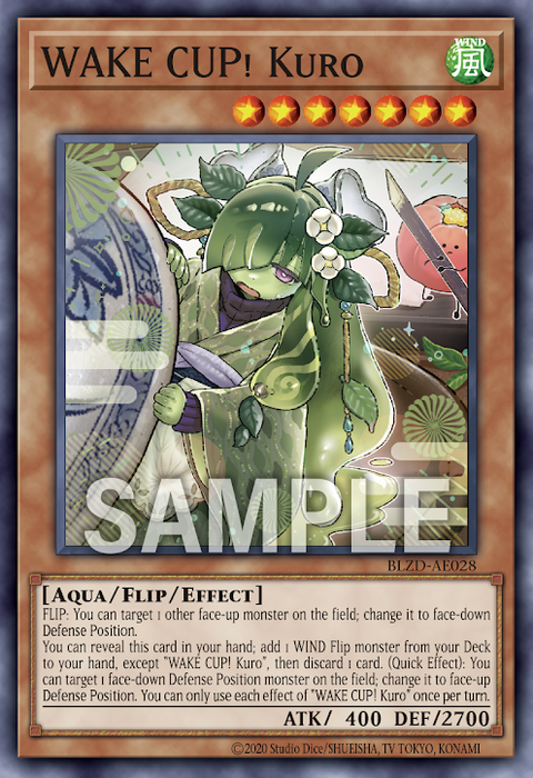 BLZD-AE028 Wake Cup! Kuro(WAKE CUP！ 黑茶)