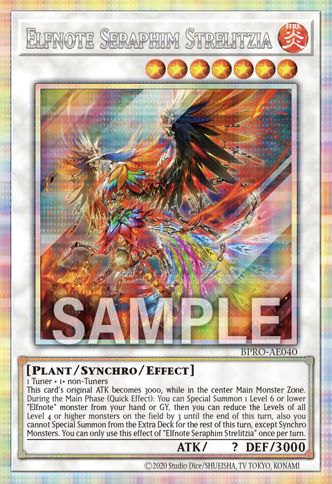 BPRO-AE040 (PSER)Elfnote Seraphim Strelitzia