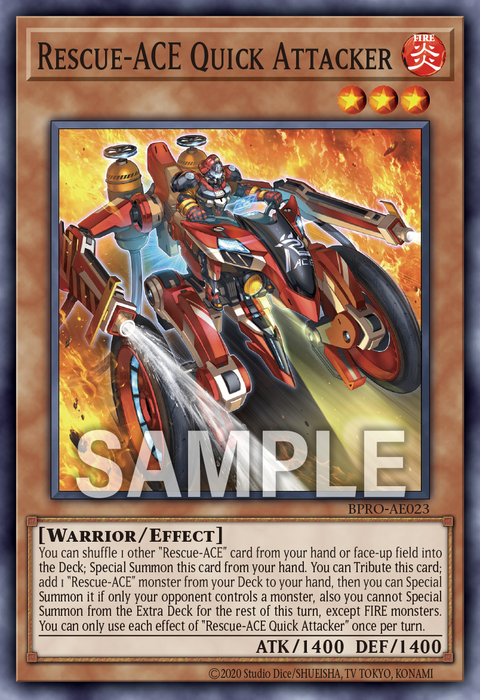 BPRO-AE023 Rescue-ACE Quick Attacker