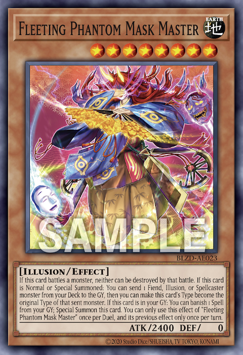 BLZD-AE023 Fleeting Phantom Mask Master(假初的幻臉師)