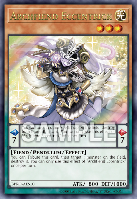 BPRO-AES10 (UR)Archfiend Eccentrick