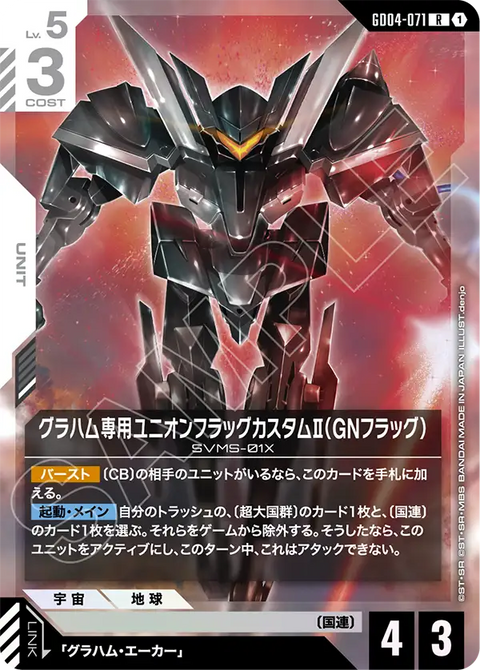 GD04-071
R
葛拉漢專用聯合旗幟式特裝型Ⅱ（GN旗幟式）