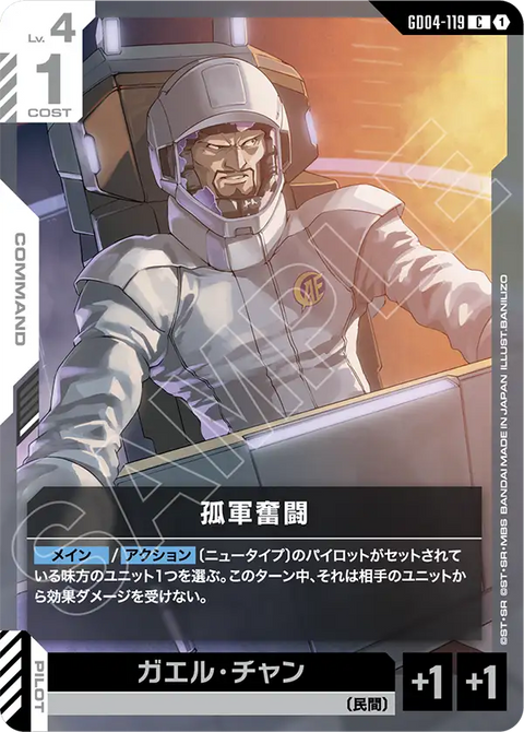GD04-119
C
孤軍奮戰