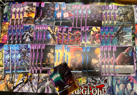 GUNDAM TCG牌組： 藍紫 鐵華團 突擊自由