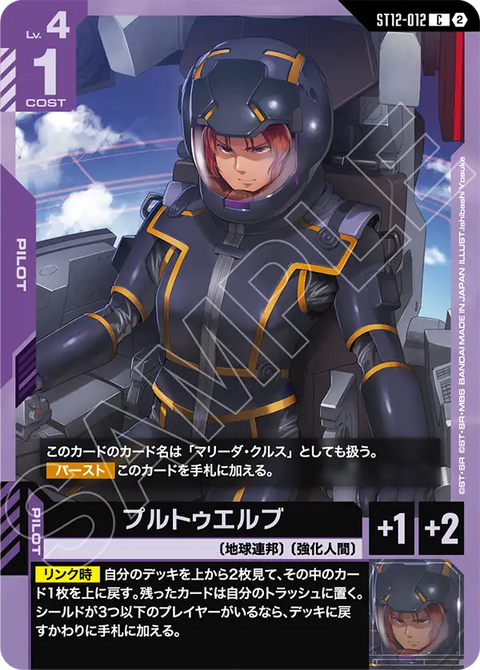 ST12-012
C
普露十二號
