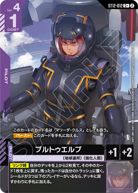 ST12-012
C +
普露十二號