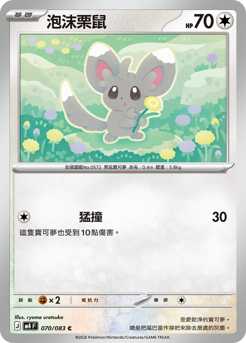 M4 070/083 泡沫栗鼠