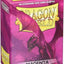Dragon Shield 100 - Standard Deck Protector Sleeves - Matte Magenta AT-11026
