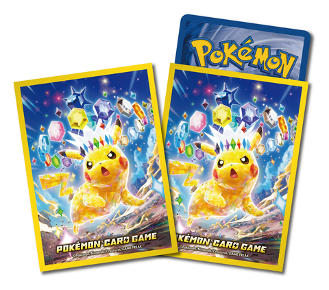 10月25日發售：寶可夢造型卡套 太晶化: 星晶 比卡超