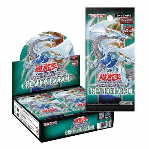 Pre-order: Yu-Gi-Oh! AE CP01 Creation Pack 01 Booster Box playersclubtcg Pre-order: Yu-Gi-Oh! AE CP01 Creation Pack 01 Booster Box playersclubtcg