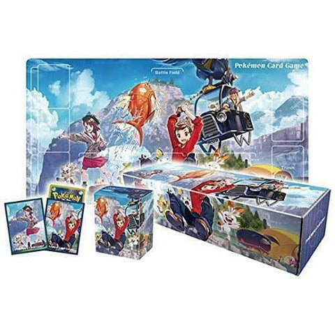 Pokemon Card Game Rubber Playmat Set Victor & Gloria