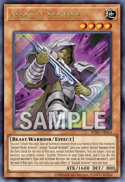 BPRO-AES14 (UR)Assault Sentinel